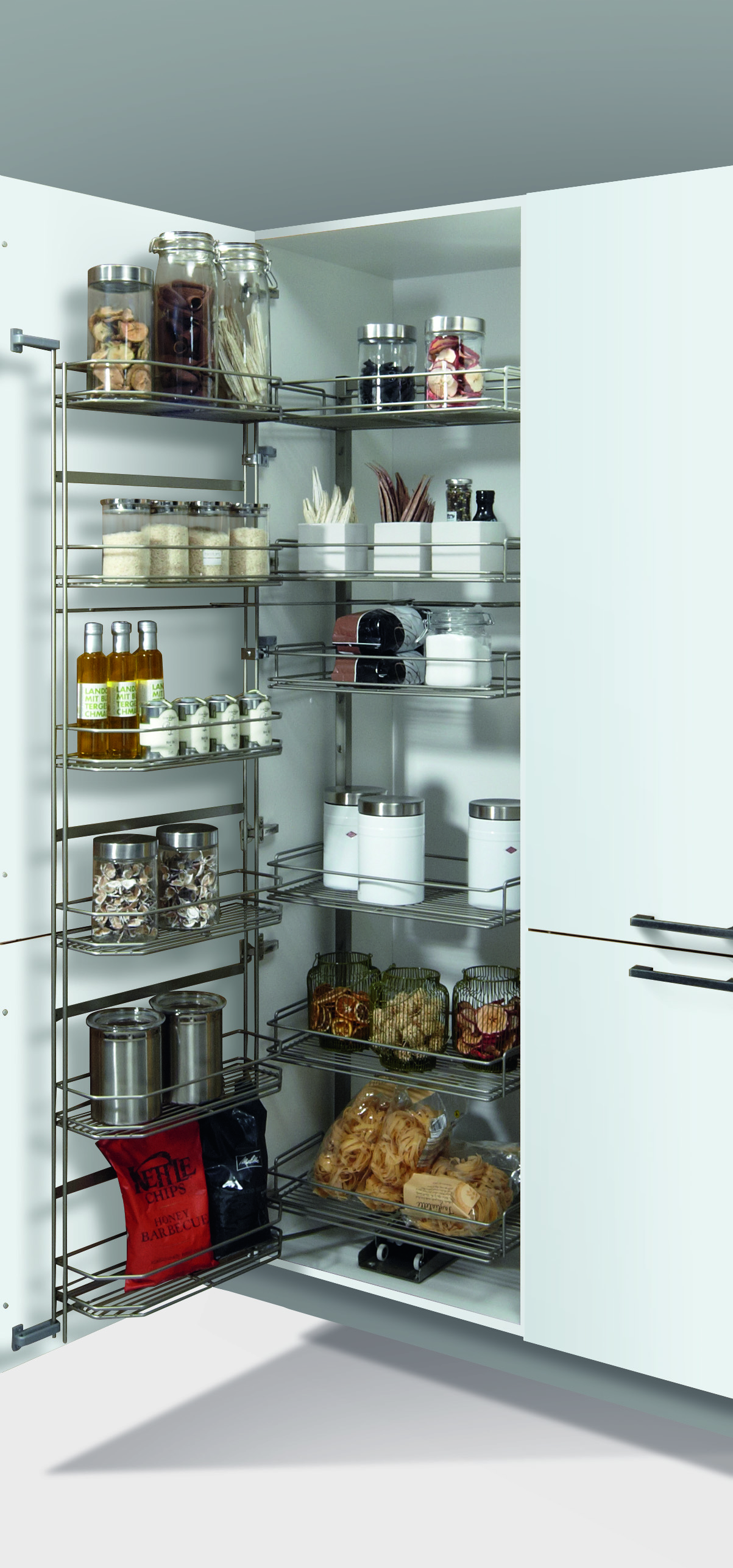 Larder Unit Tandem Pull out 60mm Width