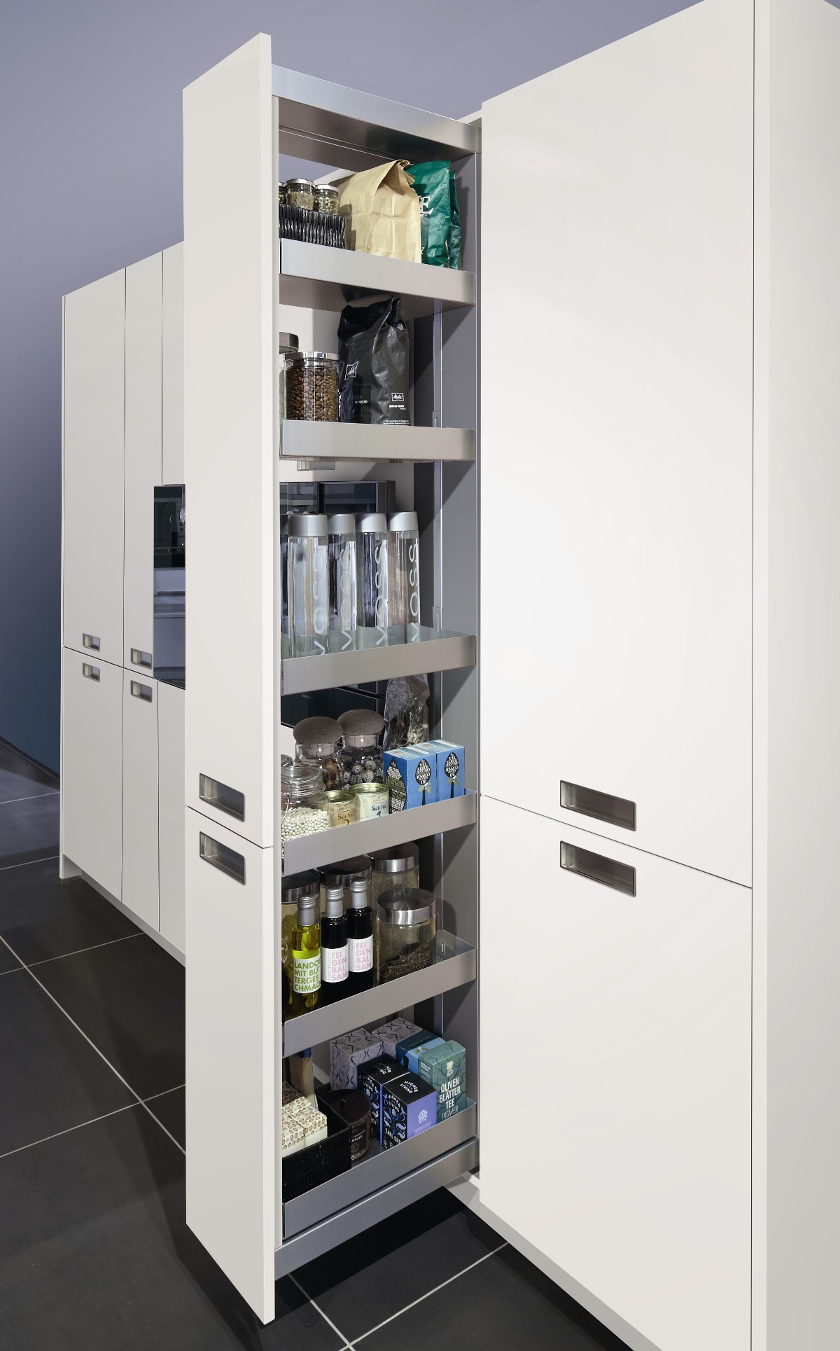 Larder unit Pull out system 300mm Width