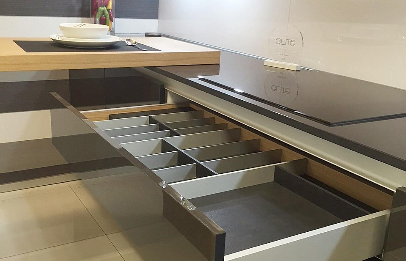 titanium coloured drawers