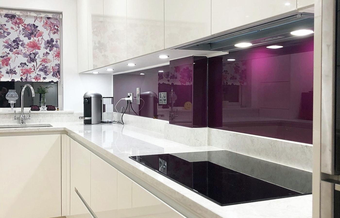 wall unit lkitchen lights