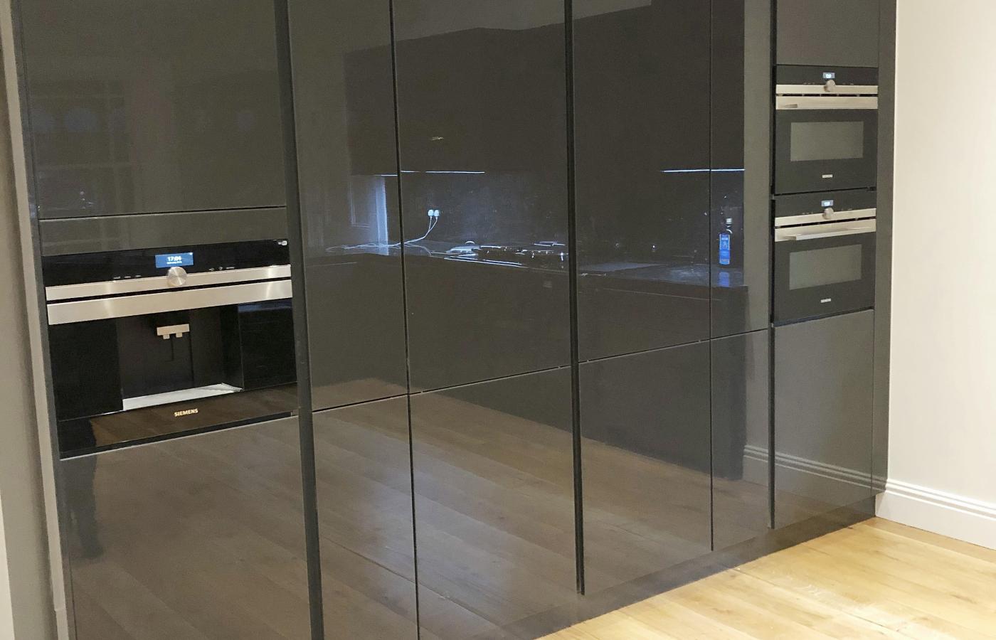 Organic Glass dark grey Gloss