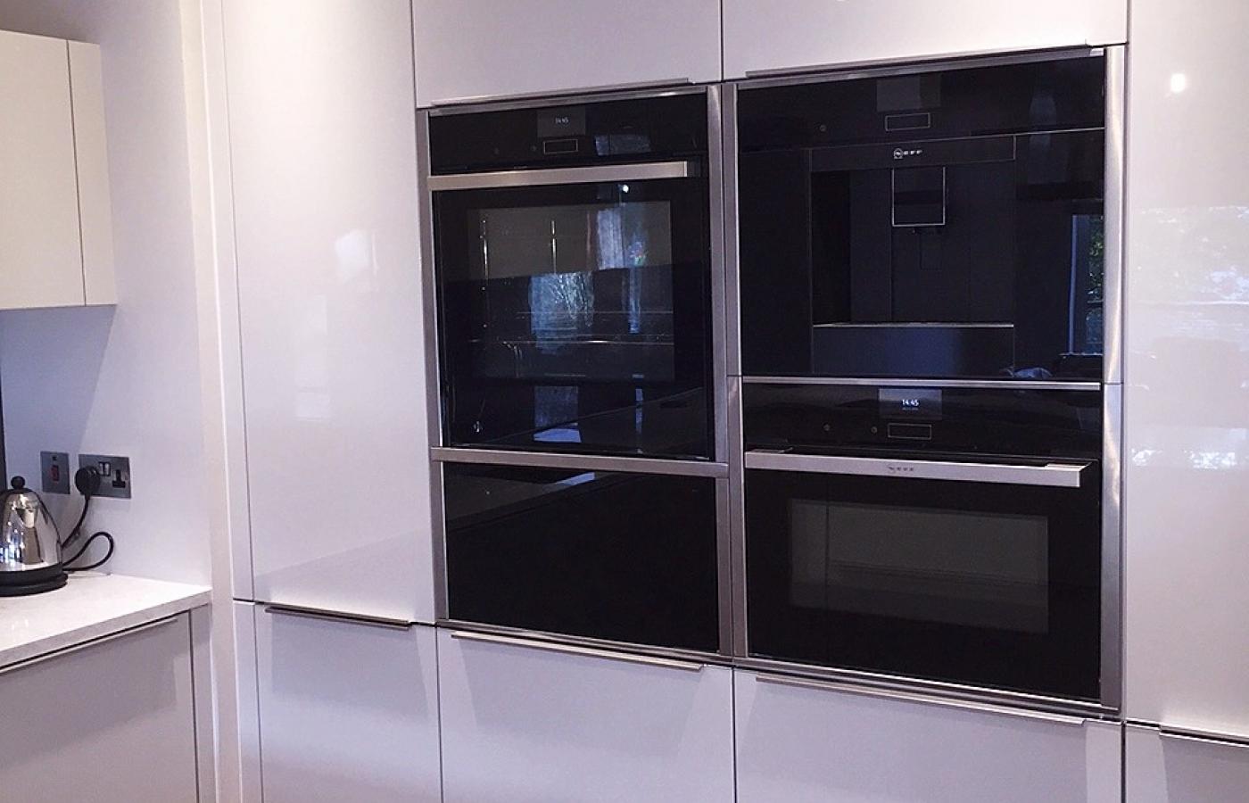 tall units ( oven / warming drw ) coffee machine / Micro wave