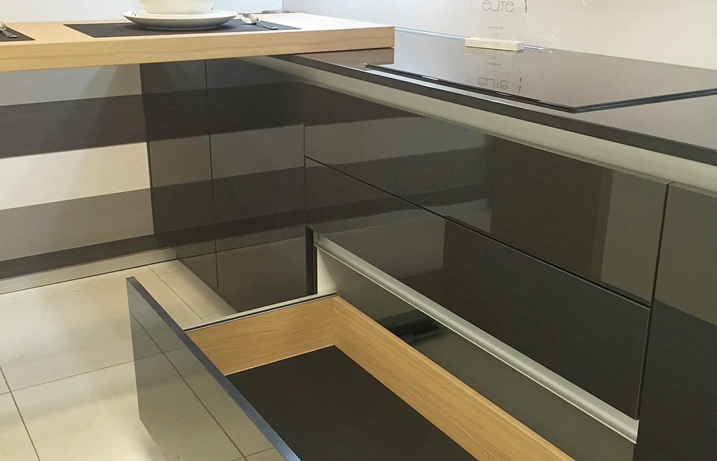 titanium coloured drawers
