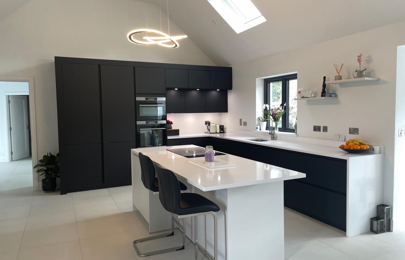 Matt Black Kitchen