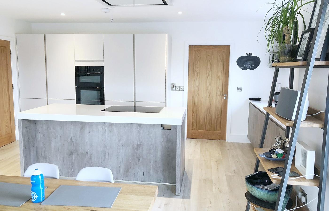 matt Light Grey kitchen