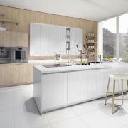 Y-line LK Gloss White (2) & TU Nordic Wood Natural (1)